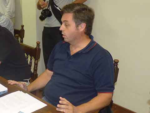 El edil radical Germán Rodríguez