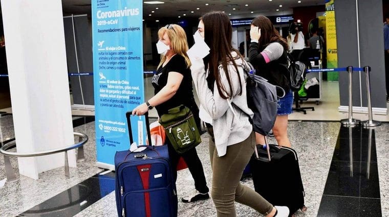 coronavirus aeropuerto